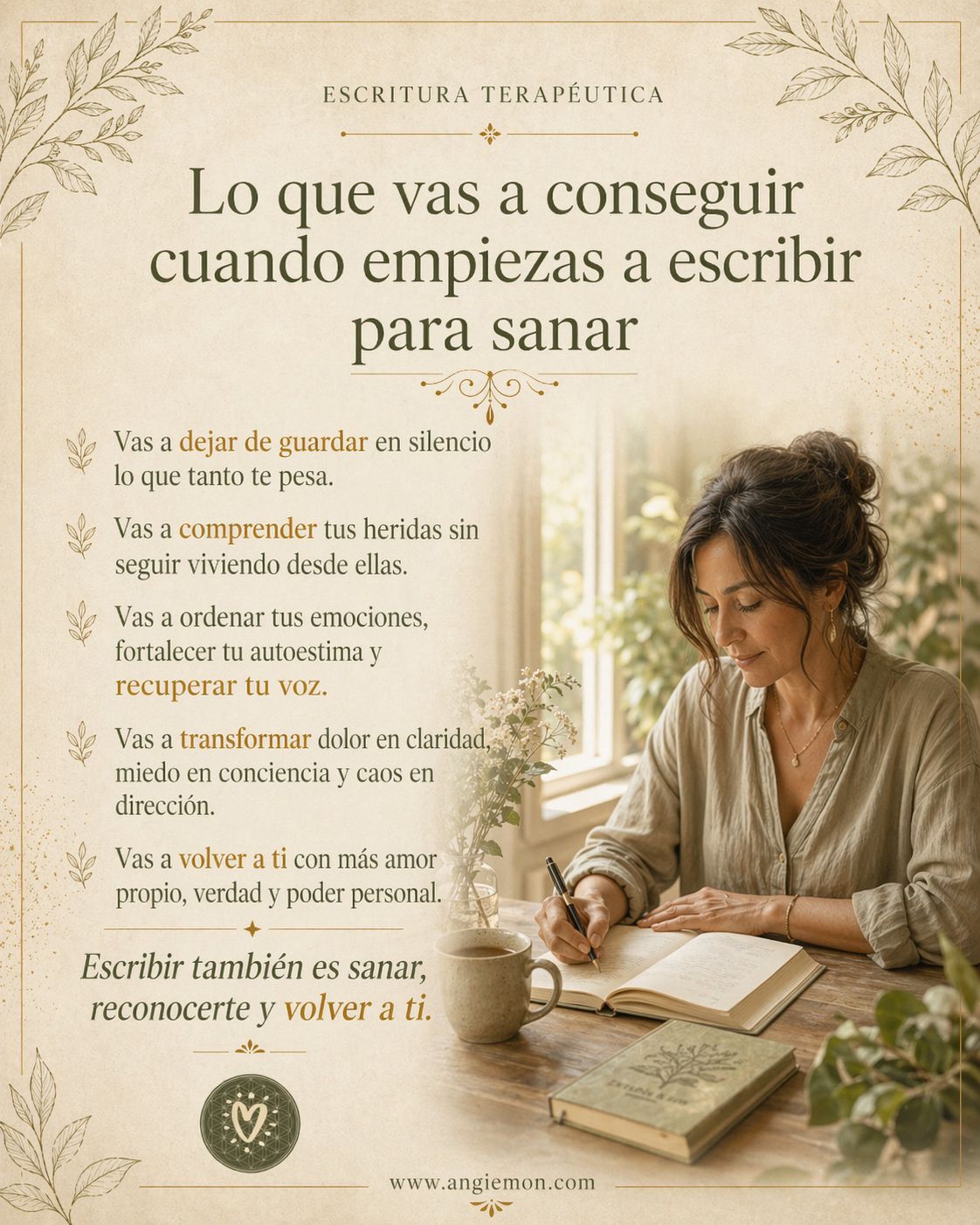 Lograr tus metas personales — Taller Vuelve a Ti